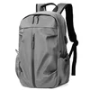Business Backpack with Trolley Sleeve Gray color SKU reference
