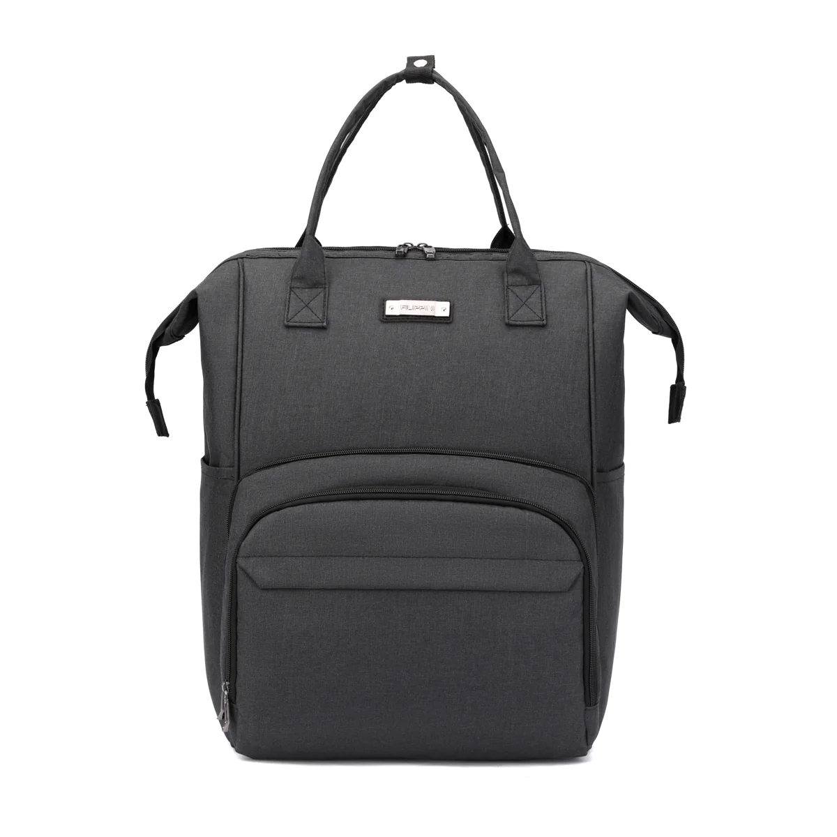 Wheeled Travel Backpack with Removable Quiet Wheels Black · backpack setup SKU overview reference